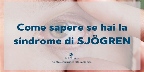 SINDROME DI  SJÖGREN